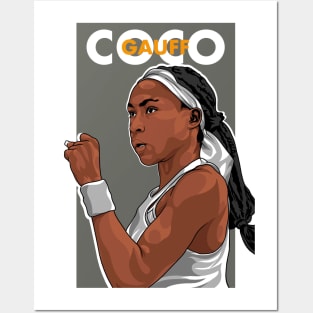 Coco gauff Posters and Art